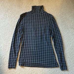Cuddl Duds Software Buffalo Check Turtleneck